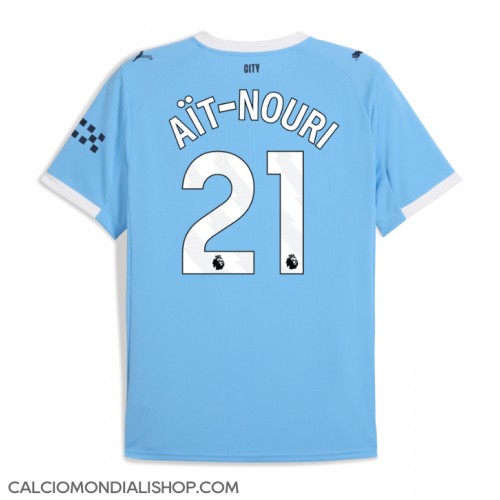 Maglie da calcio Manchester City Rayan Ait-Nouri #21 Prima Maglia 2025-26 Manica Corta